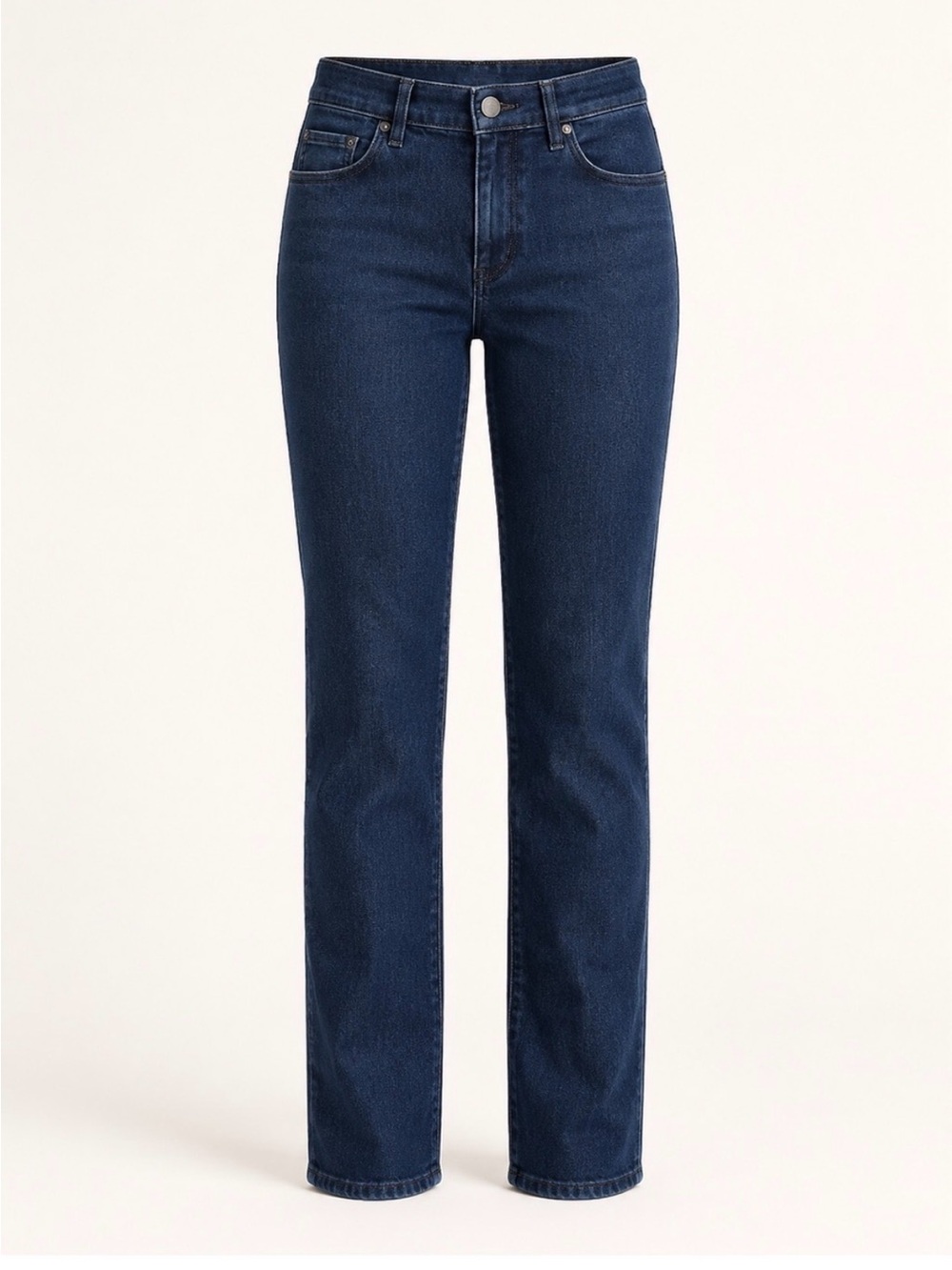 Ann Taylor Modern Straight Jeans in Deep Indigo Sz 12 31